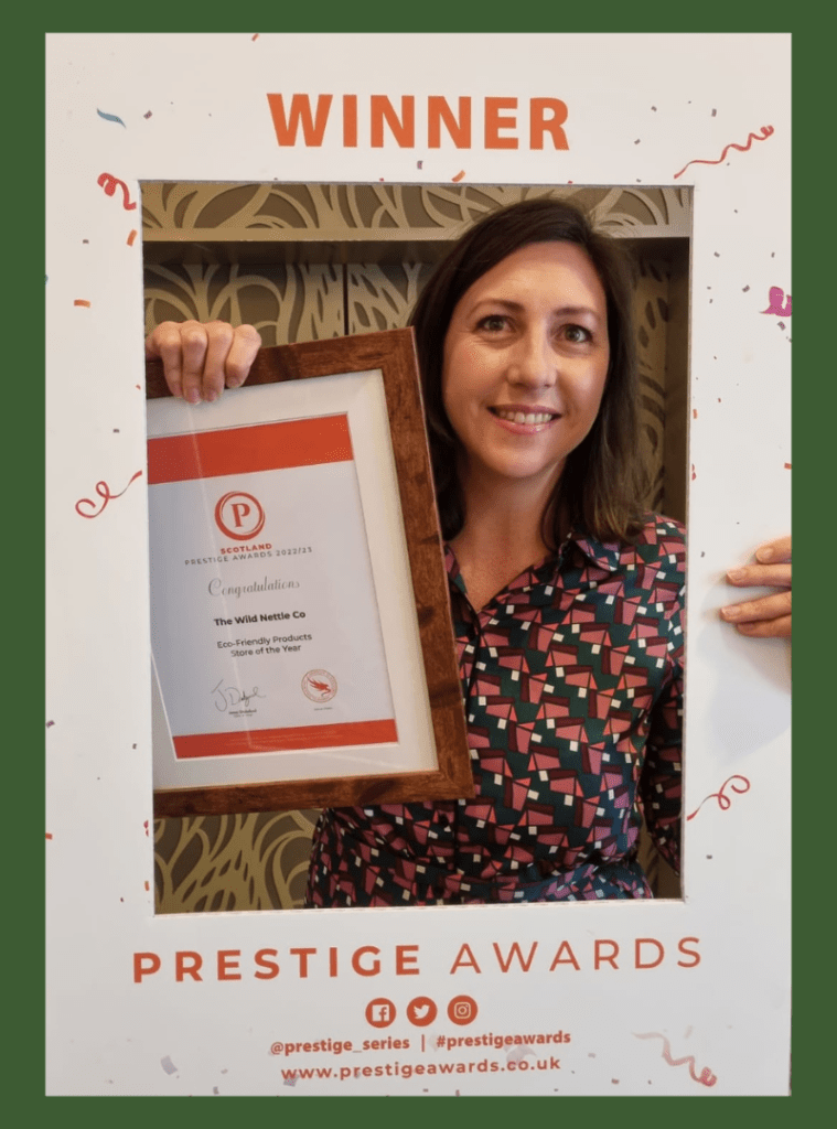 Prestige awards for organic skincare products